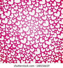 valentine seamless hearts pattern