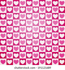 valentine seamless hearts pattern