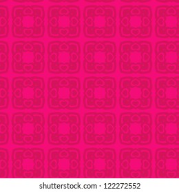 Valentine Seamless Hearts Pattern. Vector eps10