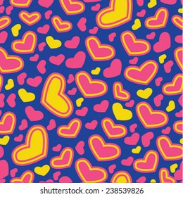 Valentine seamless pattern  Heart Love 