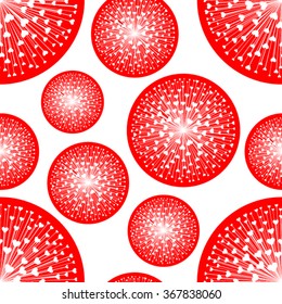 Valentine Seamless Pattern with Hearts
