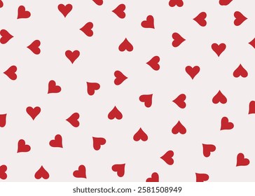 Valentine seamless pattern modern design wallpaper art for greeting card, cover, banner and print.