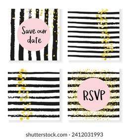 Valentine Sequins. Celebration Wallpaper Set. Stripe Birthday Concept. Black Winter Magazine. Golden Fashion Spray. White Stylish Starburst. Scatter Textile. Golden Valentine Sequins