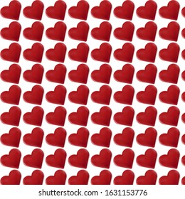 Valentine small hearts gift background