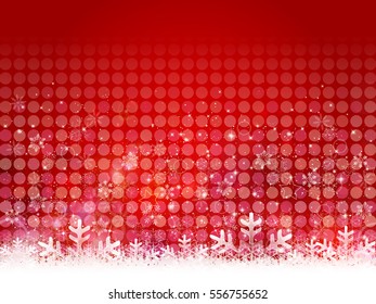 Valentine snow light background