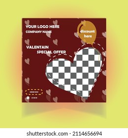 VALENTINE SOCIAL MEDIA POSTER 2022 
