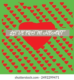Valentine special post design in illustrator