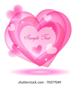 Valentine speech bubble