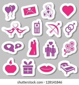 valentine stickers