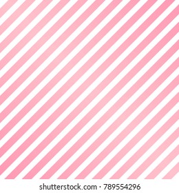 Valentine Stripe Pink White Background Stock Vector (Royalty Free ...