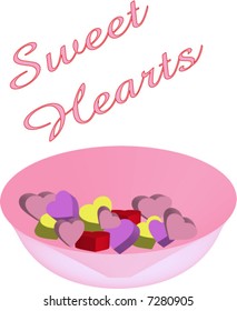 Valentine style pink colored background for web-page, scrap-booking, stationary and more