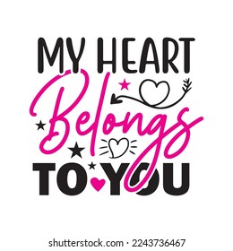 valentine svg design cut file