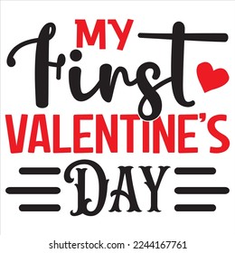 Valentine SVG Design Vector File.