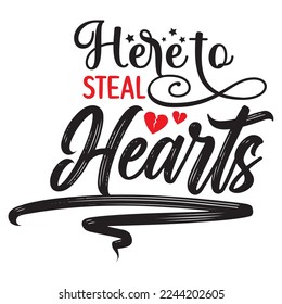 Valentine SVG Design Vector File.