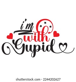 Valentine SVG Design Vector File.