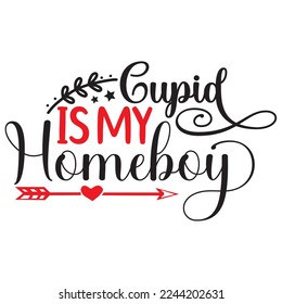 Valentine SVG Design Vector File.