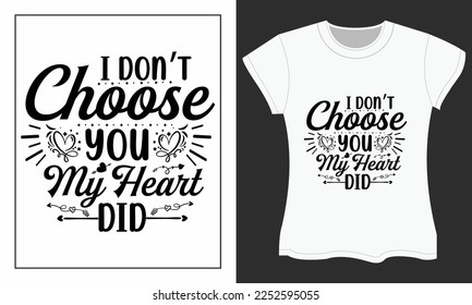 Valentine SVG t-shirt design, Valentine SVG cut files design.