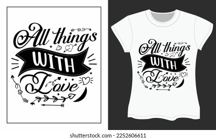 Valentine SVG t-shirt design, Valentine SVG cut files design
