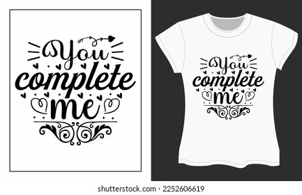 Valentine SVG t-shirt design, Valentine SVG cut files design