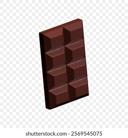 valentine sweet chocolate 3d vector graphics 
