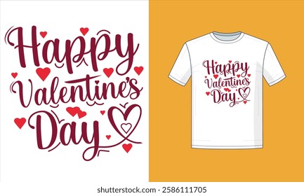 Valentine t shirt design, Valentines, Happy Valentine's Day t shirt design t-shirt designs tending t-shirt