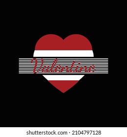 Valentine T Shirt Design And Vector Illustration. 