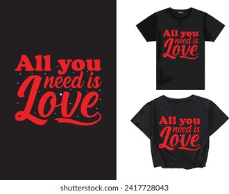 Valentine t shirt design for your business