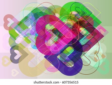 valentine template vector