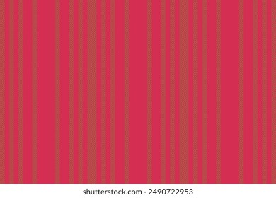 Valentine textile background lines, old-fashioned vector pattern vertical. Hispanic seamless stripe texture fabric in red and orange colors palette.