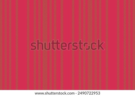 Valentine textile background lines, old-fashioned vector pattern vertical. Hispanic seamless stripe texture fabric in red and orange colors palette.