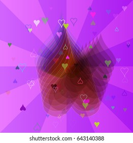 valentine texture idea