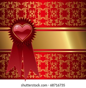 Valentine theme background EPS-10