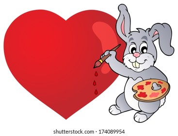 Valentine theme image 4 - eps10 vector illustration.