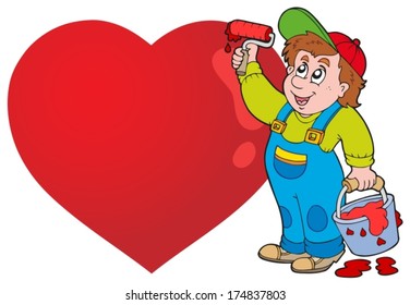 Valentine theme image 9 - eps10 vector illustration.