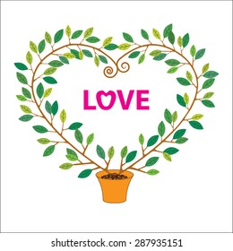 Valentine tree.
