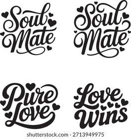 Valentine T-Shirt Design Bundle - Romântico Love Quotes, Tipografia, Coração e Casal Graphics Pack