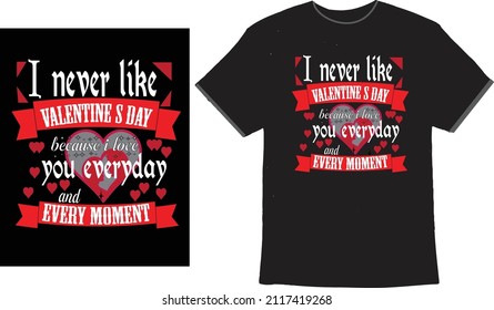 valentine t-shirt design eps file