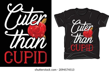 valentine t-shirt Design vector file