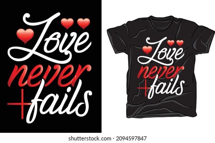 valentine t-shirt Design vector file