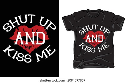 valentine t-shirt Design vector file