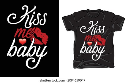 valentine t-shirt Design vector file