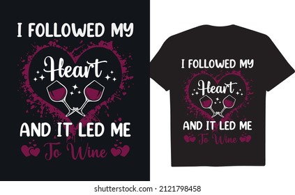 Vektor-Vektordatei für das T-Shirt von Valentine