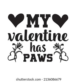 Valentine T-shirt Design Vector. Good for Clothes, Greeting Card, Poster, and Mug Design. Printable Vector Illustration, EPS 10.