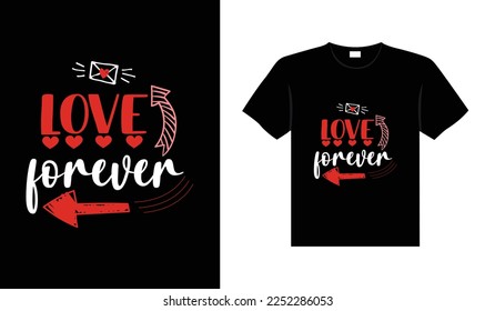 Valentine typography cute wedding lettering t-shirt design