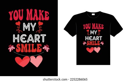 Valentine typography cute wedding lettering t-shirt design