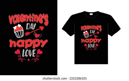 Valentine typography cute wedding lettering t-shirt design