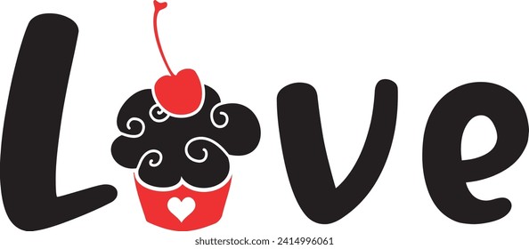 
Valentine Typography Design. Printing For Tshirt, Sweatshirt, Mug, Banner, Poster etc.