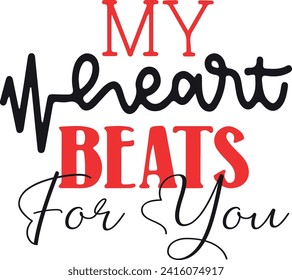 
Valentine Typography Design. Printing For Tshirt, Sweatshirt, Mug, Banner, Poster etc.