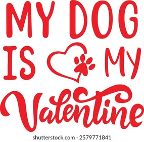 valentine Typography Design. Printing For Tshirt, Sweatshirt, Mug, Banner, Poster etc.
