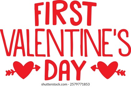 valentine Typography Design. Printing For Tshirt, Sweatshirt, Mug, Banner, Poster etc.
